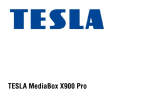 Tesla MediaBox X900 Pro Manual de utilizare