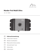 Gardigo Marder-Frei Mobil Ultra Manual de utilizare