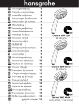 Hans Grohe Croma 100 Vario 28537000 Assembly Instructions Manual