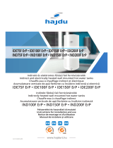 hajdu IDE75F ErP Instructions For Installation And Use Manual