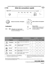 Polar Z705 Program Chart