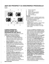 Whirlpool AKR 300/NB/01 Program Chart