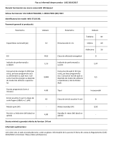 Whirlpool WIO 3T133 DEL Product Information Sheet