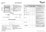 Whirlpool AKZ 472/IX/01 Program Chart