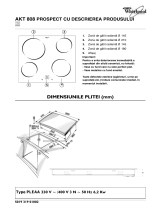 Whirlpool AKT 808/NE Program Chart