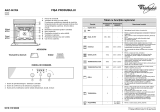 Whirlpool AKZ 447/MR/04 Program Chart