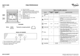 Whirlpool AKZ 214/IX/02 Program Chart