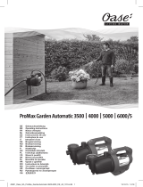 OASE ProMax Garden Automatic 4000 Operating Instructions Manual