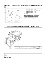 Whirlpool AKM 951/NE/01 Program Chart