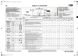 Whirlpool AWO/D 7012/1 WP Program Chart