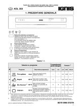 Ignis ADL 350 NB Program Chart