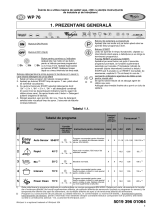 Whirlpool WP 76 Program Chart