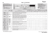 Whirlpool AWO/C 6104 Program Chart