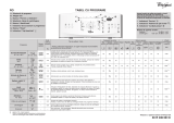 Whirlpool WTLS 60712 Program Chart