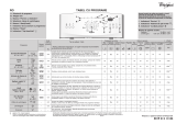 Whirlpool AWE 87612 Program Chart