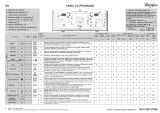 Whirlpool WTLS 70812 Program Chart