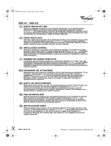 Whirlpool AKR 643 GY Program Chart