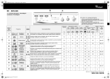 Whirlpool AWG 860/4 Program Chart