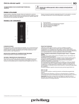 Privileg PVBN 486 BE Daily Reference Guide