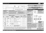 Whirlpool ADP 5600 IX Program Chart