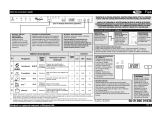 Whirlpool ADG 9200 Program Chart