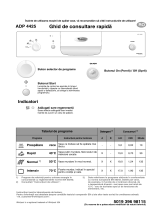 Whirlpool ADP 4425 WH Program Chart