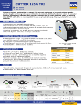 GYS PLASMA CUTTER 125A TRI Fișa cu date