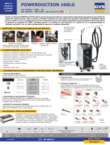 GYS POWERDUCTION 160LG Fișa cu date