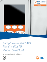 BD Pompa volumetrica Alaris™ neXus GP Instrucțiuni de utilizare