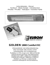 Eurom GOLDEN 1800 Comfort RC Manual de utilizare