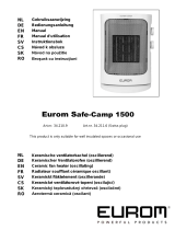Eurom Safe-Camp 1500 Manual de utilizare