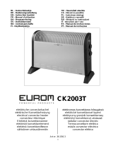 Eurom CK2003T Instrucțiuni de utilizare