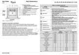 Whirlpool AKP 233/NB/01 Program Chart