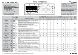 Indesit ITWE 71252 W (EU) Program Chart