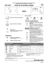 Whirlpool ADP 6940 WH Program Chart