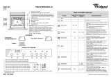 Whirlpool AKZ 501 IX Program Chart