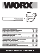 Worx WG547E Manual de utilizare