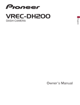 Pioneer VREC-DH200 Manual de utilizare