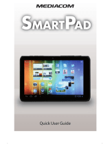 Mediacom Smartpad Quick User Manual