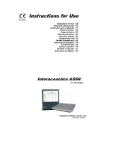 Interacoustics ASSR Instructions For Use Manual
