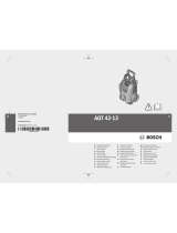 Bosch AdvancedAquatak series Original Instructions Manual