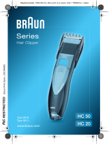 Braun HC50, HC20, Hair Clipper/Hair Perfect Manual de utilizare