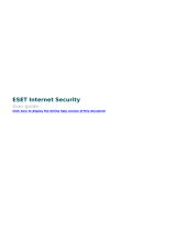 ESET Internet Security 14 Manualul proprietarului