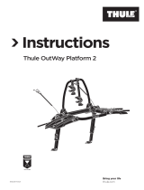 Thule OutWay Platform 2 Manual de utilizare