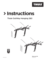Thule OutWay Hanging 3 Manual de utilizare