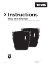 Thule Shield Pannier 25L Manual de utilizare