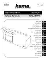 Hama DR200BT Portable Digital Radio Manualul utilizatorului