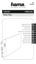 Hama 00183362 LED10S Power Pack Manualul proprietarului