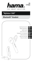 Hama 00177060 MyVoice 1300 Bluetooth Headset Manualul proprietarului
