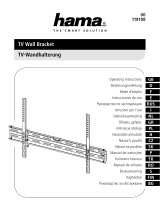 Hama 118108 TV Wall Bracket Manualul proprietarului